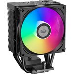 PCCooler R300 ARGB BK S115X/1200/1700/AM4/AM5 (TDP 150W, 90mm ARGB Fan ...