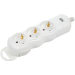 Колодка удлинителя 3-мест. с заземл. РПр03 IEK WYP10-D-KP-16-03-ZS-K01