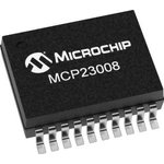 MCP23008-E/SS, I2C Interface 1700kHz 5.5V 20-Pin SSOP Tube