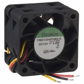 Вентилятор Sunon PMD1204PQBX-A 40x28мм 12V 6.8W OEM