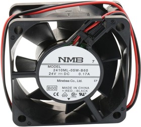 Вентилятор NMB-MAT 2410ML-05W-B60 60x25мм 24V 0.17A OEM