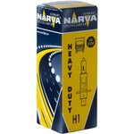 487083000, Лампа 24V H1 70W P14.5s Heavy Duty NARVA