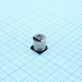 Фото 1/2 JCK1A102M100105, (SMD эл-лит 10V 1000uF /10*10.5/105°C)