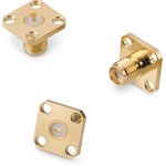 60312322114620, RF Connectors / Coaxial Connectors WR-SMA 4-HOLE FLANGE STRAIGHT ...