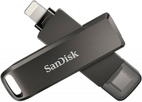 SDIX70N-256G-GN6NE, Флеш накопитель 256GB SanDisk iXpand Luxe Type-C/Lightning