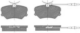 SP490PR, SP490PR SCT, SP 490 PR Тормозные колодки, ГЕРМАНИЯ