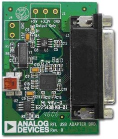 Фото 1/2 EVAL-ADF4XXXZ-USB, Sockets & Adapters ADF4XXX USB Adapter Kit