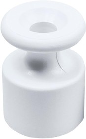 Изолятор ОП пластик бел. (уп.100шт) Bironi R1-551-21-100