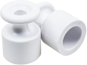 Изолятор ОП пластик бел. (уп.10шт) Bironi B1-551-21-10
