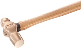 Фото 1/3 202H.1SR, Beryllium Copper Ball-Pein Hammer with Wood Handle, 680g