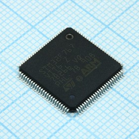 Фото 1/5 STM32F767VIT6, Микроконтроллер STM 32-бит 2МБ Флэш-память 512кБ ОЗУ 216МГц LQFP-100