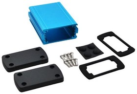 EXN-23351-BL, Enclosures, Boxes, & Cases Extruded Aluminum Enclosure Blue (1.4 X 2.7 X 3.5 In)