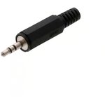 4831.1310, Phone Connectors AUDIO PLUG 2.5MM 3P INSULATED
