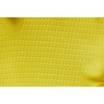 Перчатки резиновые PACLAN Professional латекс хл нап желт 407855/4073144 рS