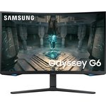 Монитор Samsung 32" Odyssey G6 S32BG650EI черный VA LED 16:9 HDMI M/M ...