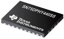 SN75DPHY440SSRHRR, Interface - Signal Buffers, Repeaters MIPI&reg; CSI-2/DSI DPHY retimer 0 to 70C operating temperature 28-WQFN 0 to 70