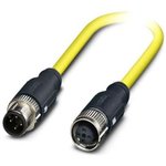 1417897, Sensor Cables / Actuator Cables SAC-4P-MS/ 5 0-542/ FSSH SCO BK