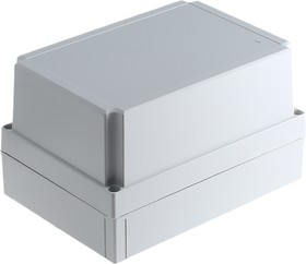 Фото 1/4 ABS 200/150 HG ENCLOSURE, Enclosure ABS MNX 180x150x255mm Light Grey ABS IP67