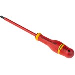 AT5.5X125VE, Slotted Insulated Screwdriver, 5.5 x 1 mm Tip, 125 mm Blade ...