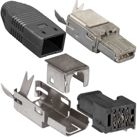 Фото 1/2 USBA/Mini-SP 4 контакта, Разъём USB USBA/Mini-SP, 4 контакта