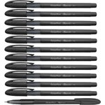 Шариковая ручка с масляными чернилами maxxie черная, 12 шт. FO-GELB035 BLACK