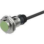PR18-5DN, Inductive three-wire sensor with indicator and cable 2m, M18x1 ...