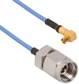 7032-7152, RF Cable Assemblies SMPM F R/A- 2.92mm M Cbl Assy for .047Cbl