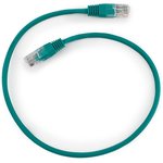 Патч-корд UTP Cablexpert PP12-0.5M/G кат.5e, 0.5м, литой, многожильный (зелёный)