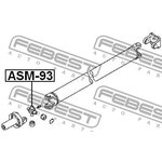 ASM-93, Крестовина карданного вала