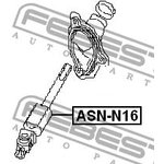 ASN-N16, ASNN16_вал карданный рулевой нижний!\ Nissan Almera N16 01-05