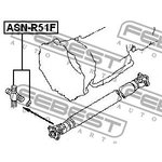 ASNR51F, Крестовина_Nissan Pathfinder R51M 05-