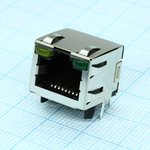 2-406549-1, Jack Modular Connector 8p8c (RJ45, Ethernet) 90° Angle (Right) ...