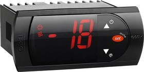 Фото 1/2 PJEZC0M000, PJ Easy Panel Mount On/Off Temperature Controller, 81 x 36mm 1 Input, 3 Output 3 Relay, 230 V ac Supply Voltage
