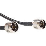 CA120/240-XX, Male N Type to Male N Type Coaxial Cable, 3m, RF240 Coaxial, Terminated