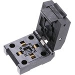 QFN11T032-003, 0.5mm Pitch 32 Way Through Hole QFN Test IC Socket