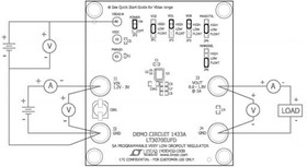 DC1433A, Power Management IC Development Tools LT3070EUFD Demo Board - 5A, Low Noise, P
