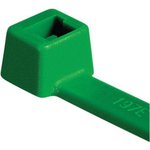 T18R PA66 GN 100, Cable Tie 100 x 2.45mm, Polyamide 6.6, 80N, Green