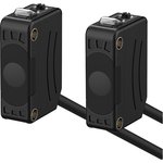 BJ15M-TDT-P, Фотодатчик PNP, миниатюрный, NO или NC, 15м, пересечение луча, 12-24VDC