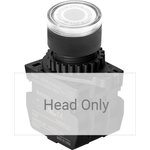 Push-button switch S2PR-P3W, white, head and base, article number A5550001425R