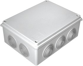 Фото 1/10 Коробка распределительная 40-0320 для о/п безгалогенная (HF) 200х150х75 (16шт/кор) Промрукав