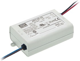 Фото 1/3 APV-35-24, AC/DC LED, блок питания для светодиодного освещения