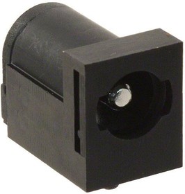 PJ-059BH, DC Power Connectors power jack, 2.5 x 5.5 mm, horizontal, through hole, high current, 1 switch