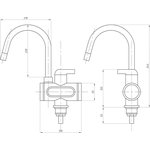 Проточный водонагреватель электрический TSB-WH1204