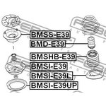 Опора амортизатора BMW 5 E39 1995-2003 [ECE] переднего \ BMSS-E39 FEBEST