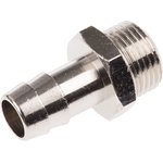 0931 10 17, LF3000 Series Straight Threaded Adaptor, G 3/8 Male to Push In 10 ...