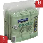 8396, Wypall Green Cloths for Glass and Mirror Cleaning, Dry Use, Bag of 6 ...