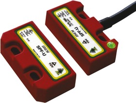 405101, SPF-RFID-M Series Magnetic, RFID Non-Contact Safety Switch, 24V dc, Plastic Housing, 2NC, 2m Cable