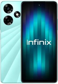 Смартфон Infinix X6831 Hot 30 128Gb 4Gb зеленый моноблок 3G 4G 2Sim 6.78" 1080x2460 Android 13 50Mpix 802.11 a/b/g/n/ac NFC GPS GSM900/1800