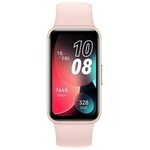 Фитнес-трекер Huawei Band 8 ASK-B19, 1.47", розовый / розовый [55020anl]