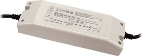 Фото 1/2 PLN-60-24, AC/DC LED, блок питания для светодиодного освещения